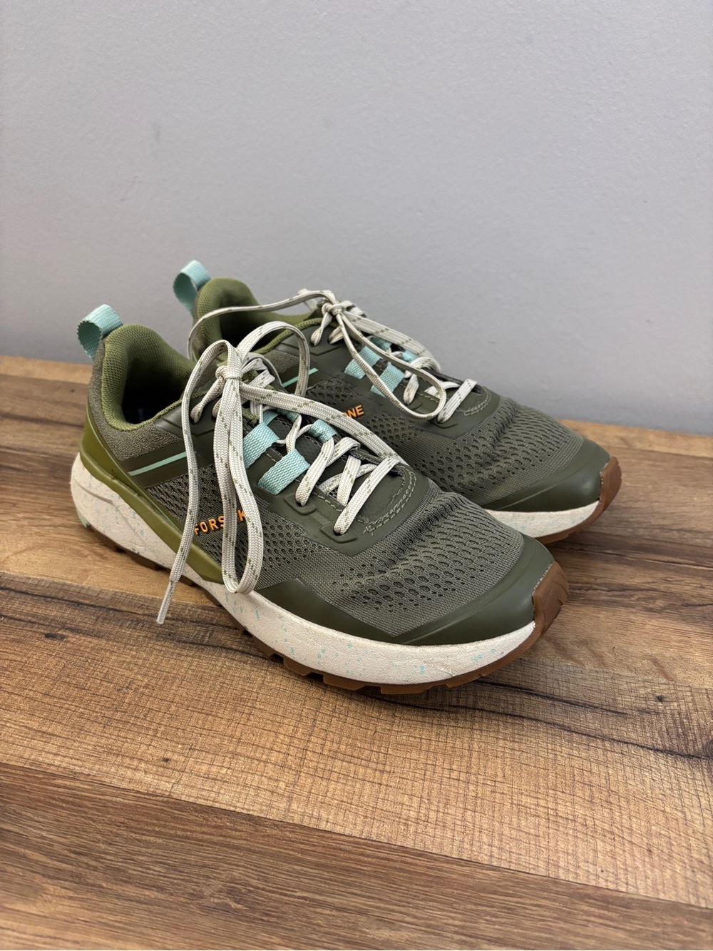 Forsake Cascade Trail Running Hiking Shoes Green Women’s